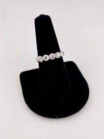 Platinum Five Diamond Ring