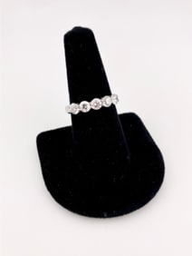 Platinum Five Diamond Ring