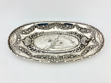Sterling Repousse Dish