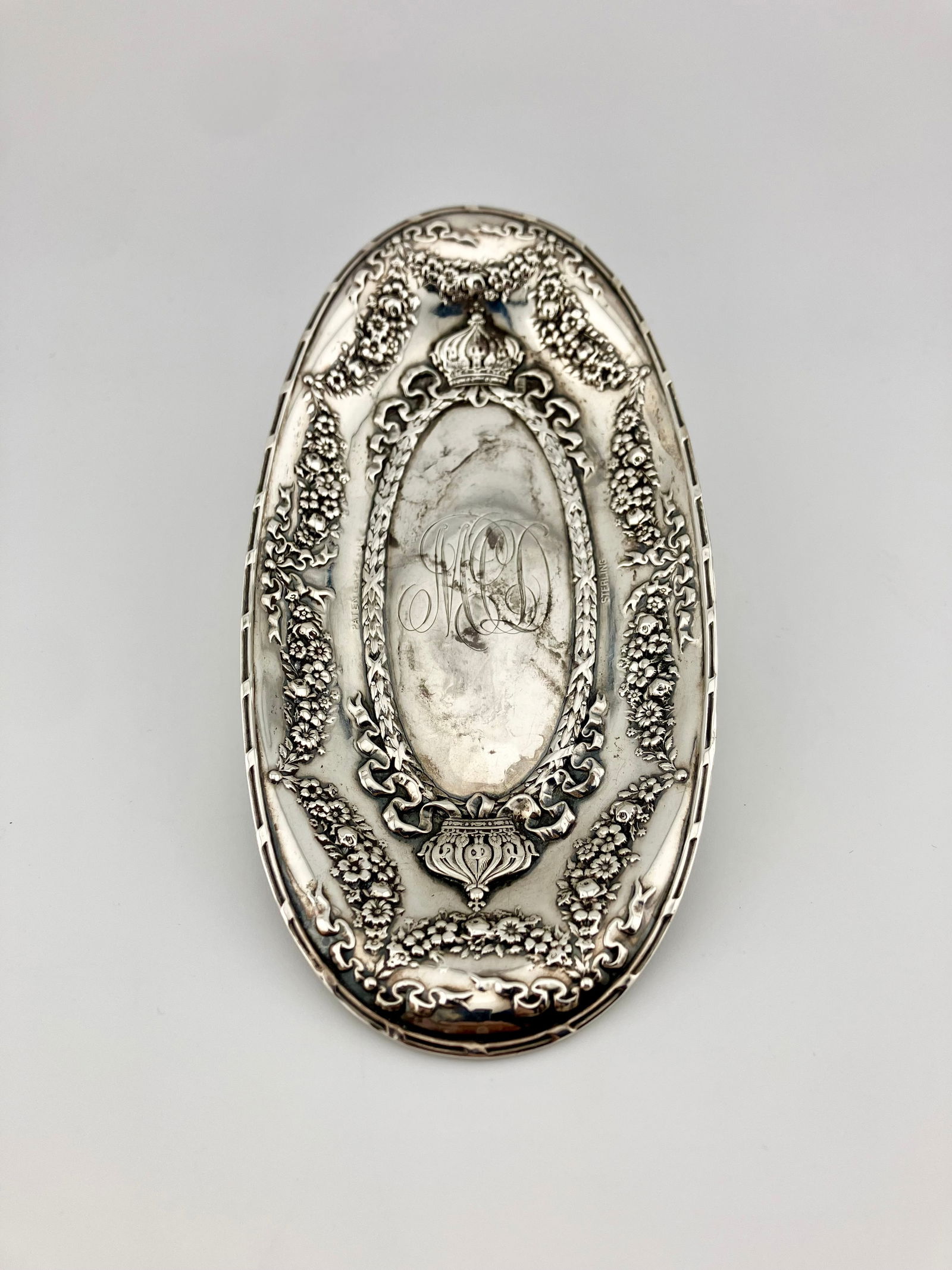 Sterling Repousse Dish (1 of 4)