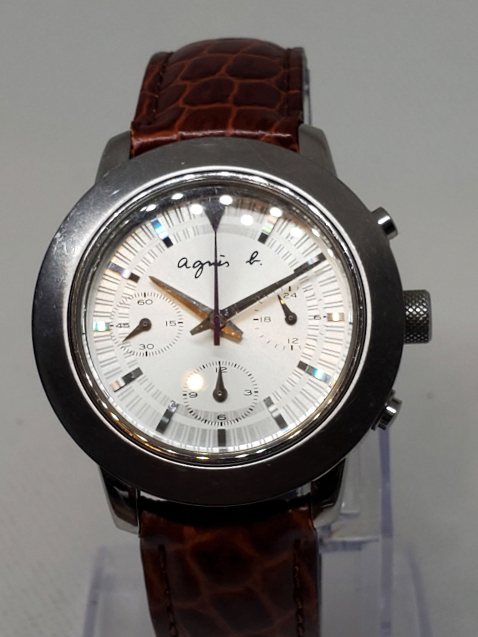 Agnes B - Seiko Chronograph Watch, 2000s     - Vintage Collection - (1 of 9)