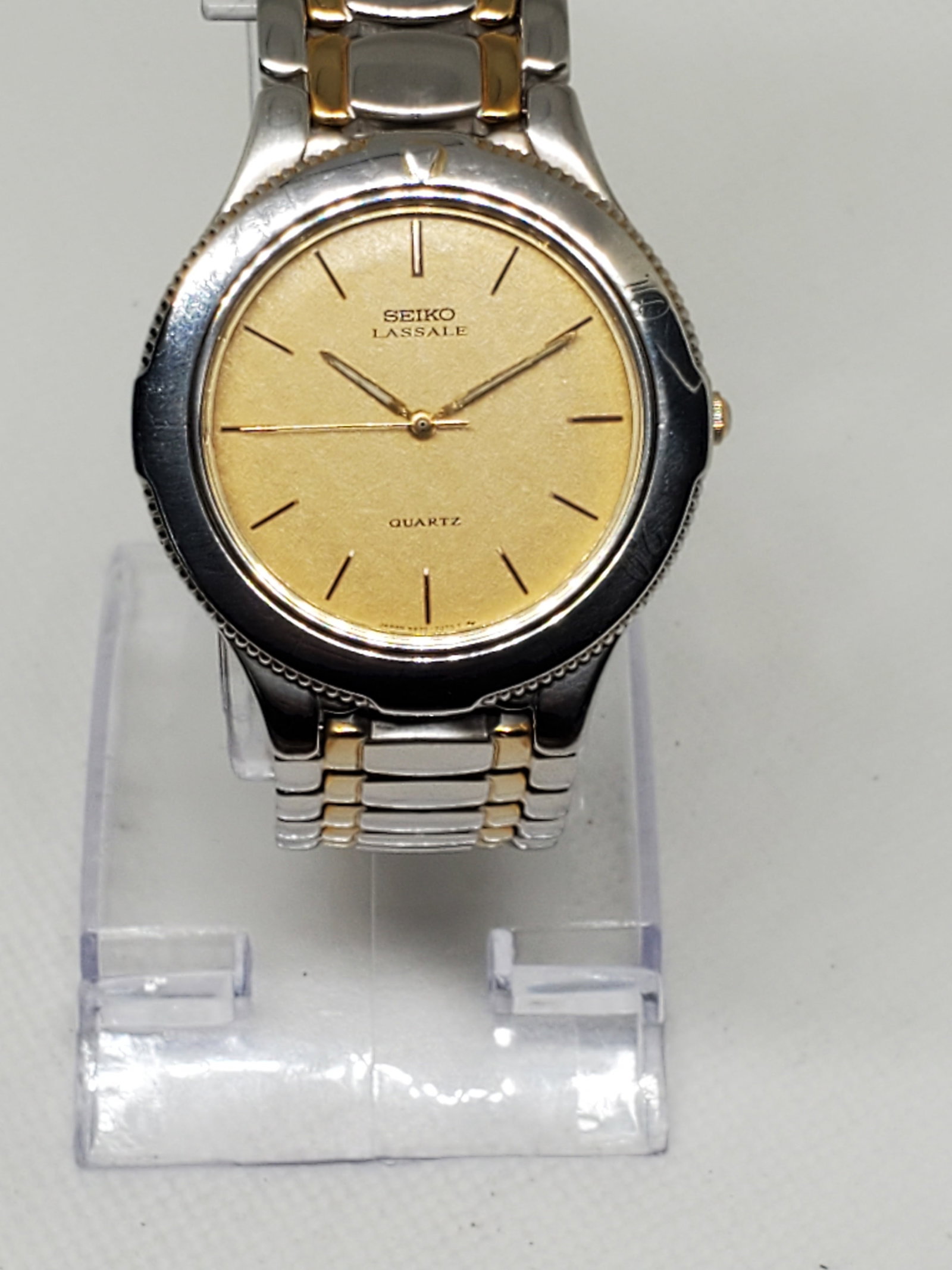 Seiko Lassale Noblia Mens Dual Tone Watch, 1989                - Vintage Collection - (1 of 15)