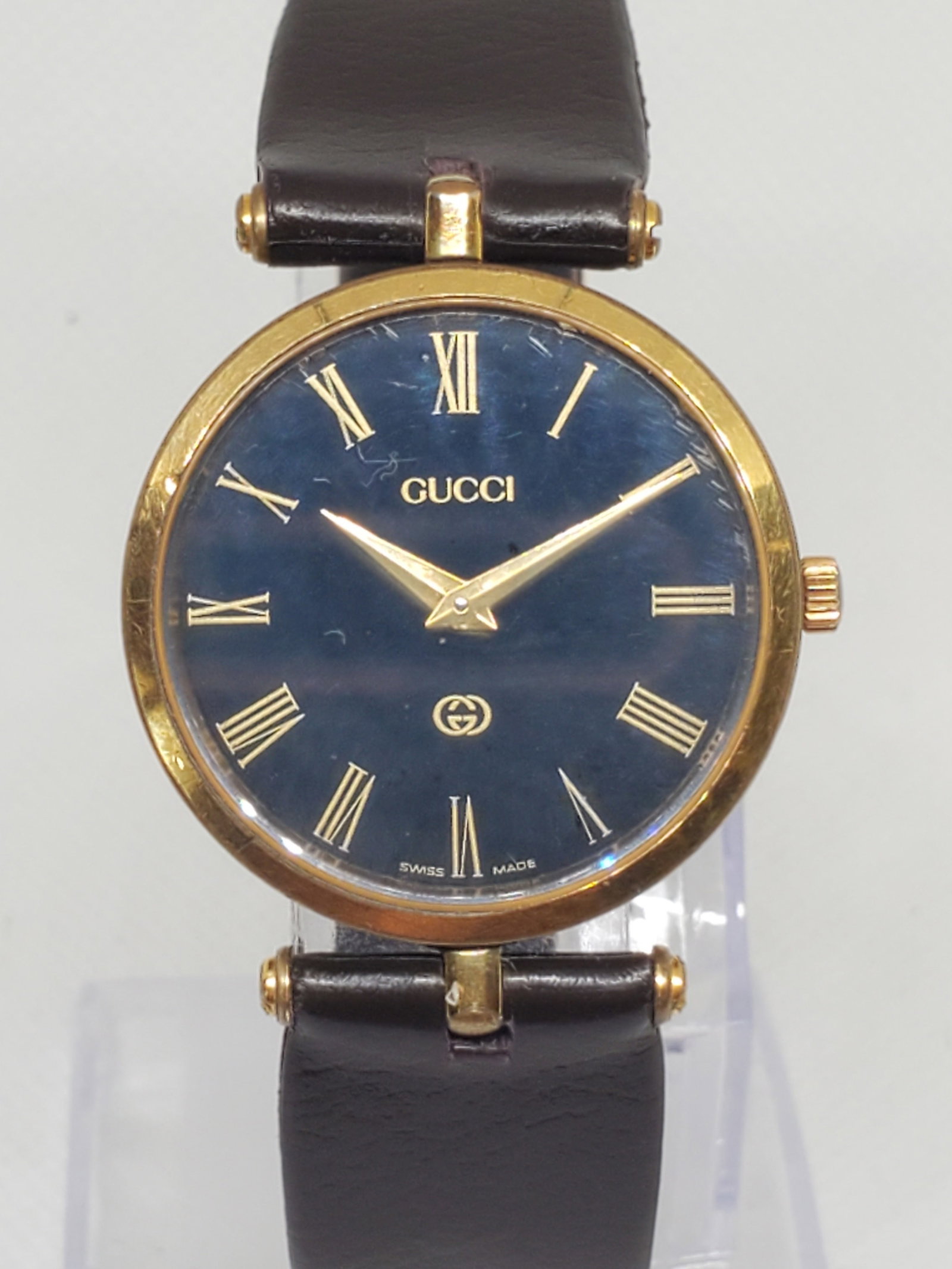 Gucci Sherri Line 30mm Gold Plated, 1990s    - Vintage Collection - (1 of 10)