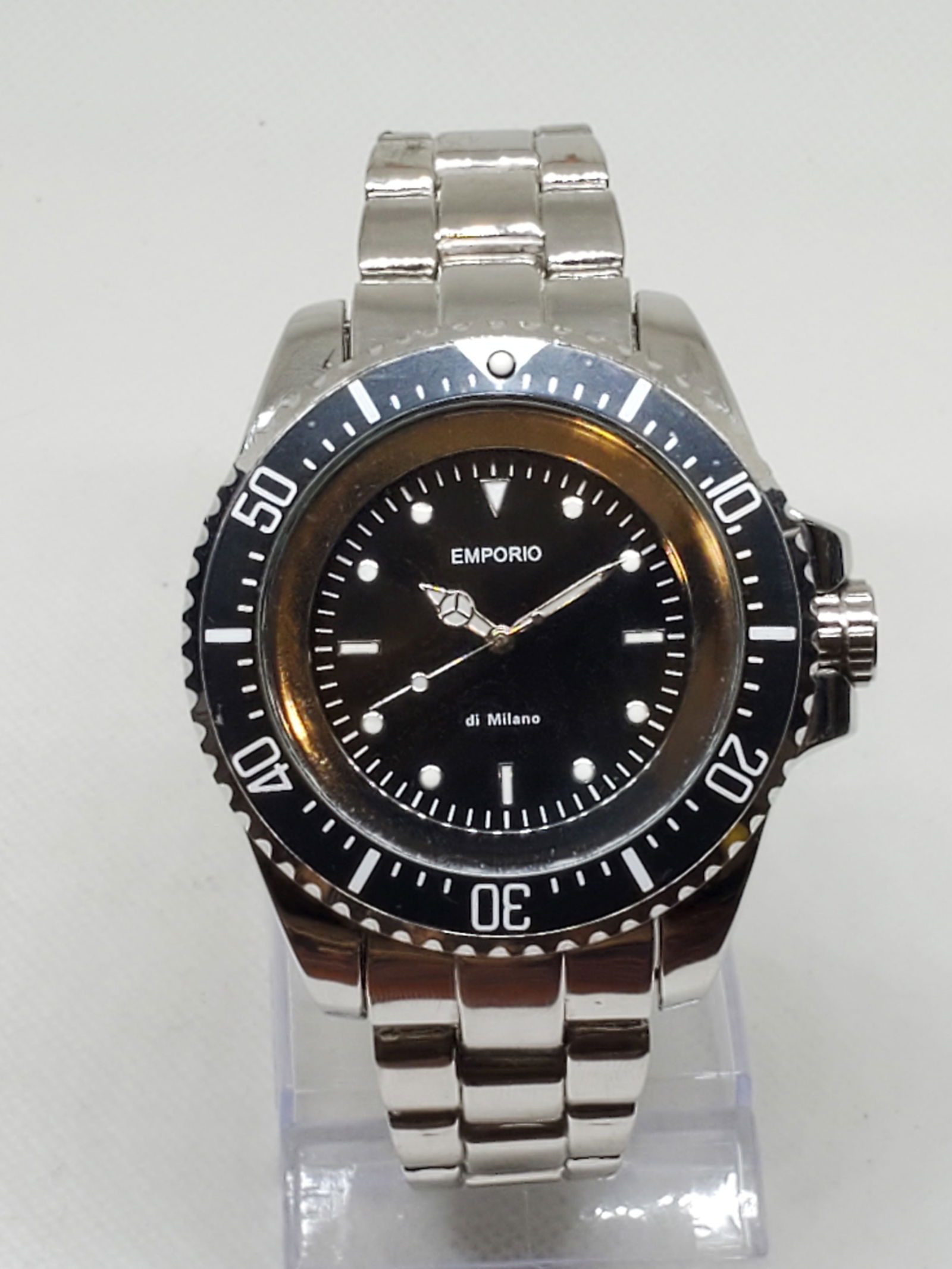 Emporio di Milano Diver 3916 Automatic 51mm Sports Watch w/ Skeleton Back, 2010s (1 of 11)