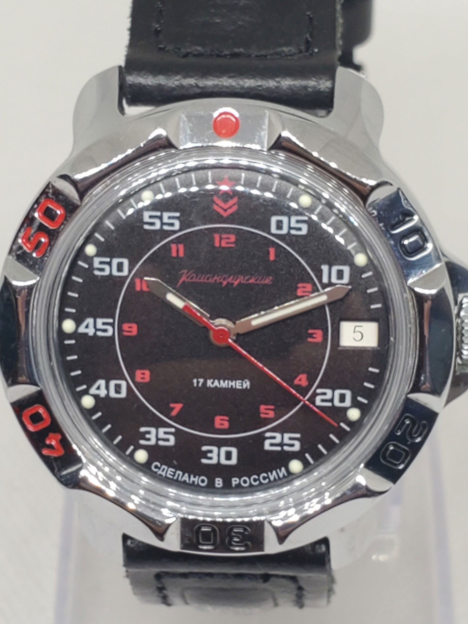 Vostok Komandirskie Commander Automatic Soviet Army Military Watch 38mm, 1980s (1 of 10)