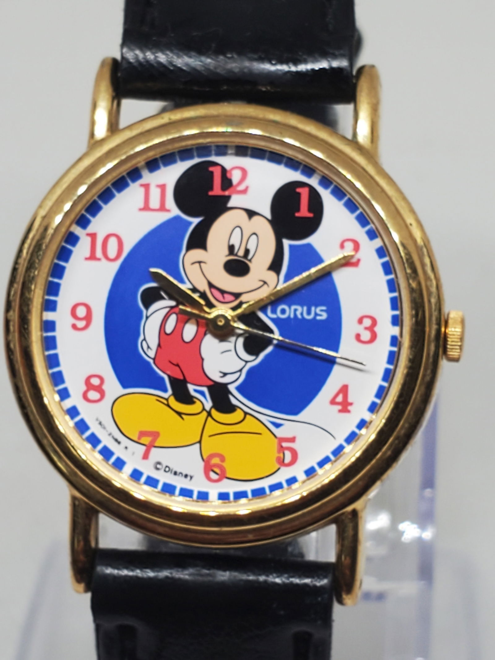 Vintage Seiko Lorus Disney Mickey Mouse Quartz Watch V501-6S70 Japan, 1990s (1 of 10)