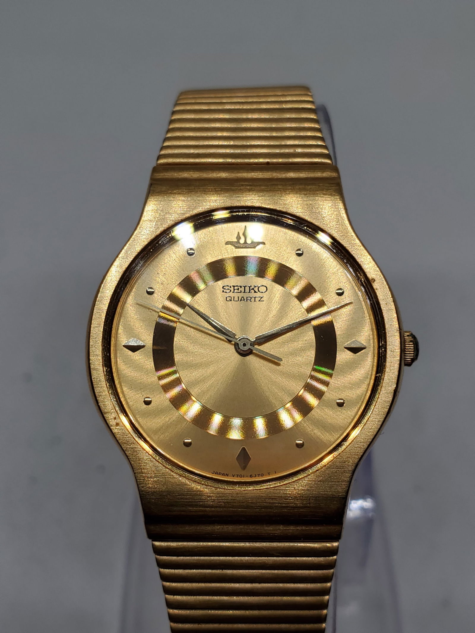 Seiko V701-6K90 Gold Plated Vintage Dress Watch, 1990s (1 of 14)