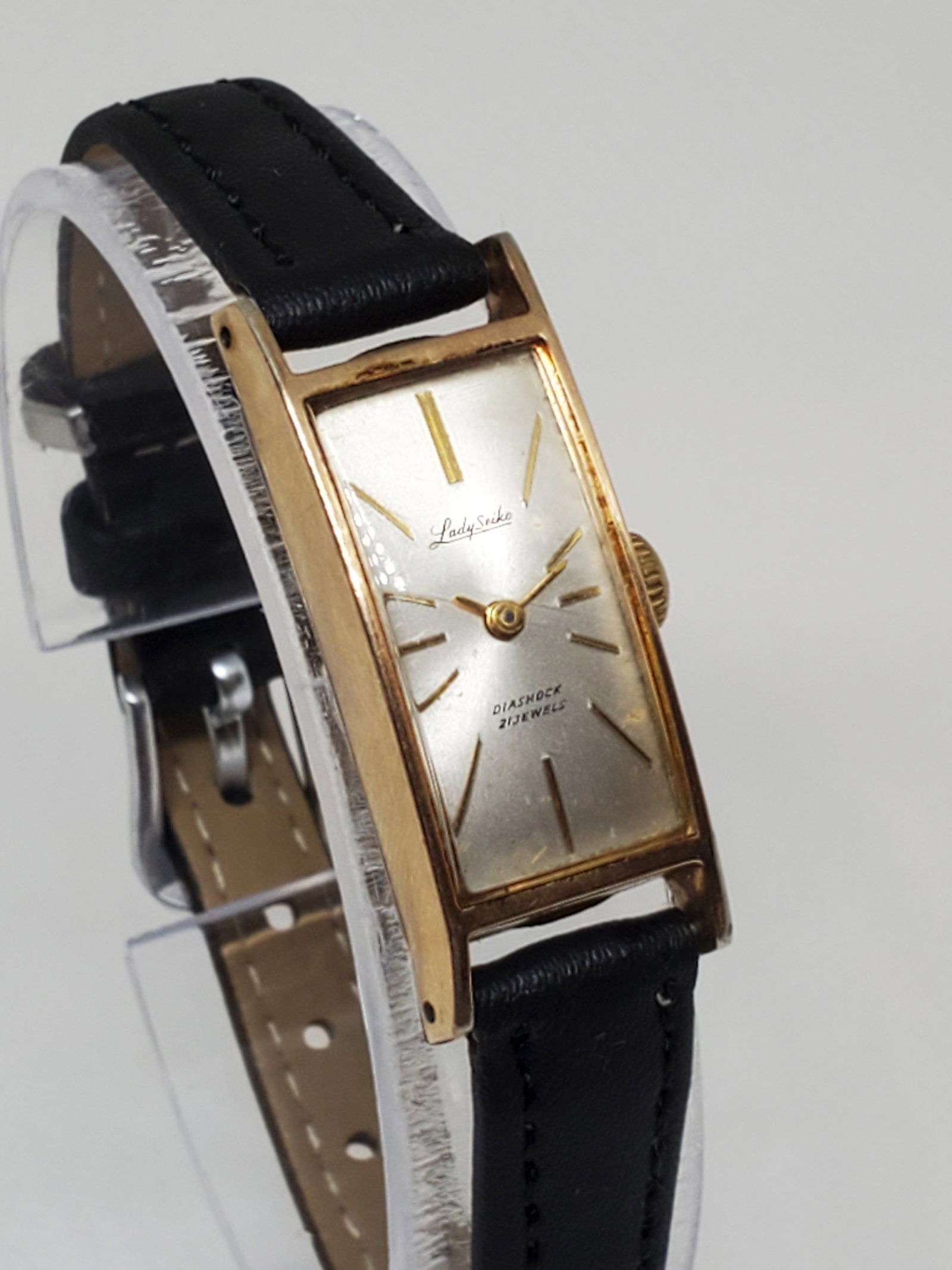 Lady Seiko Gold Plated Filled 21 Jewel Watch, Manual, 1970s (1 of 9)