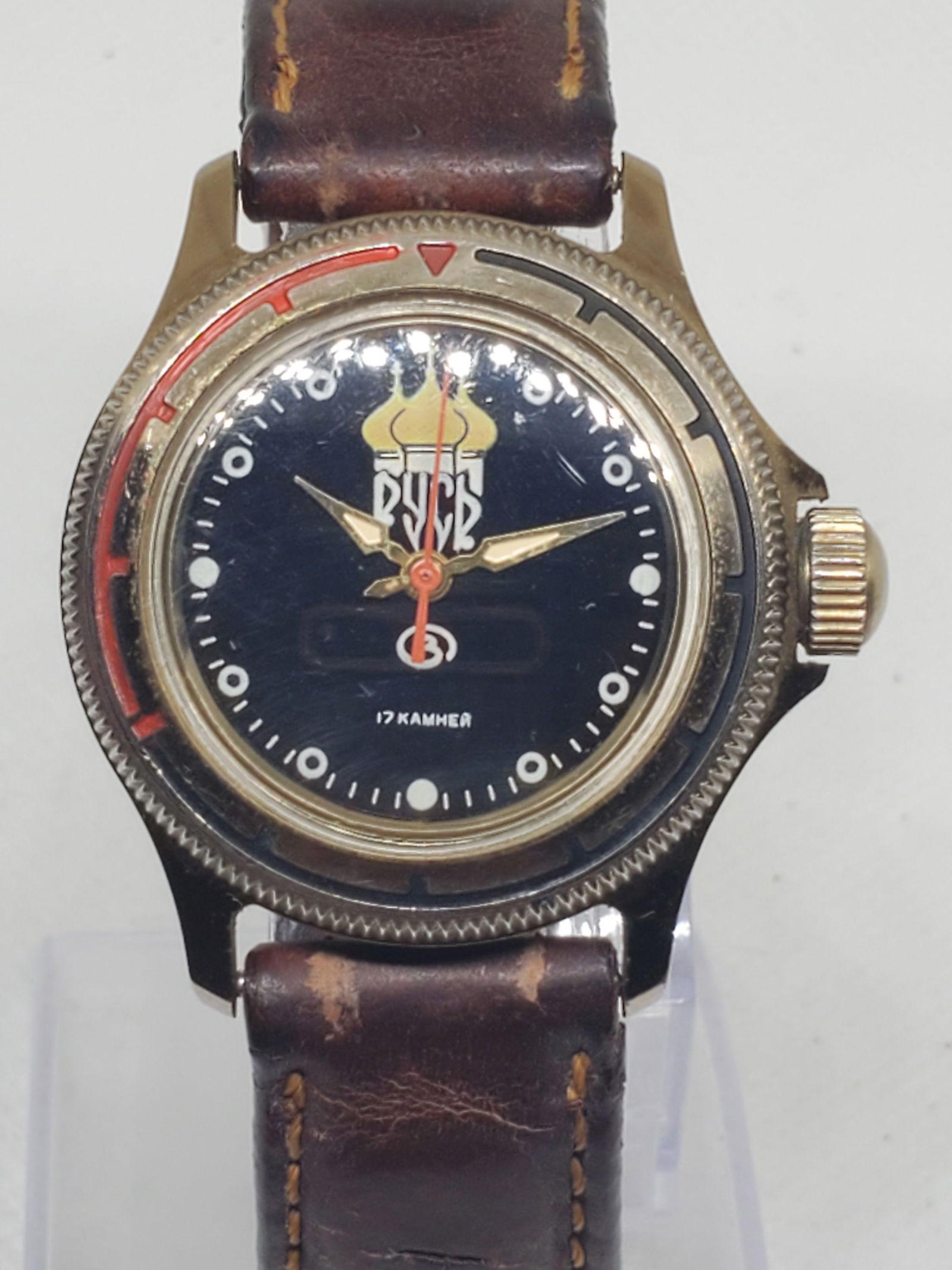 Vostok Amphibia RUS 17 Jewels Automatic Soviet Diver Watch ? Rare Black Dial, 1980s (1 of 11)