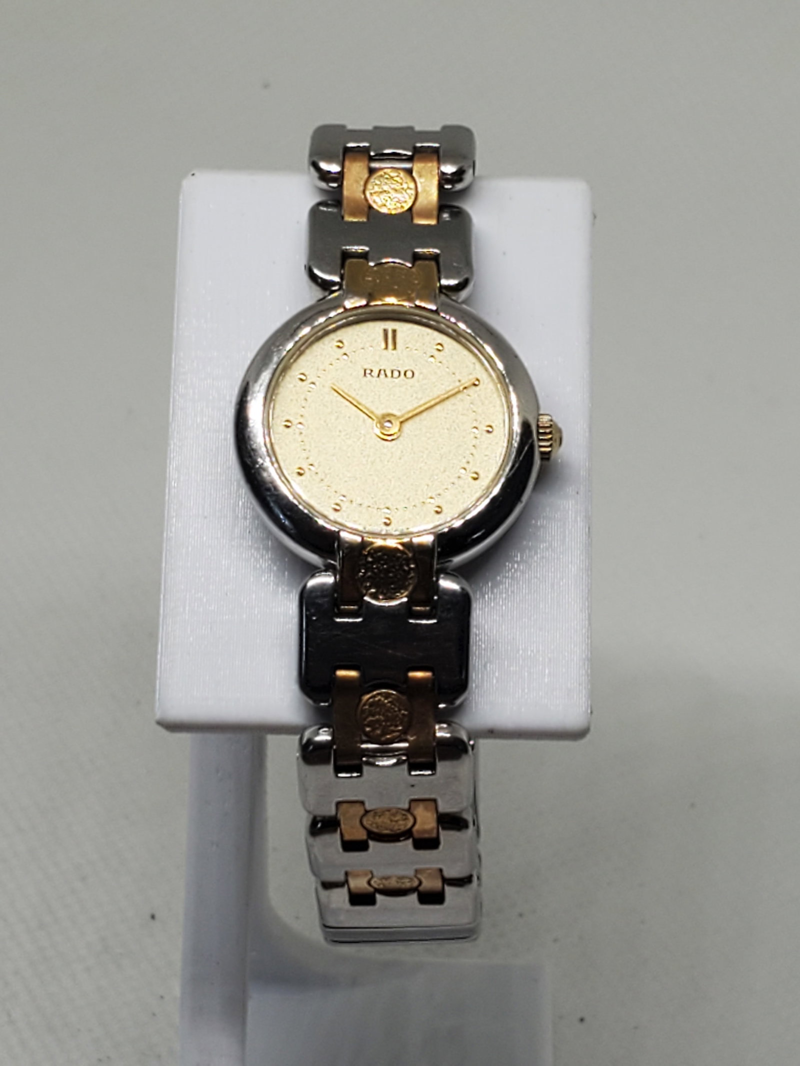 Rado Dual Tone Gold Silver Watch, 1980s (1 of 11)
