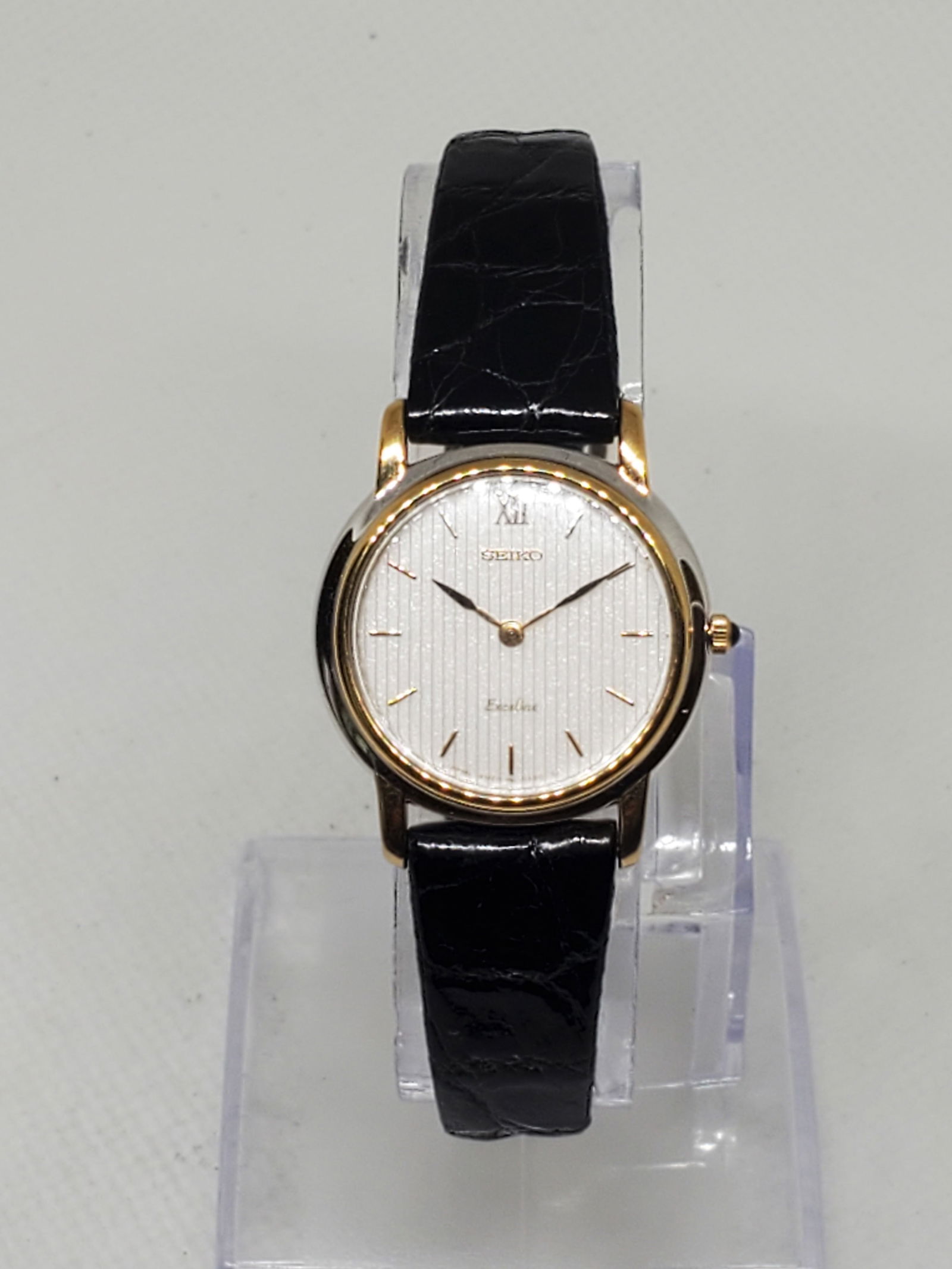 Seiko Exceline Dual Tone Ladies Watch, 1980s (1 of 10)