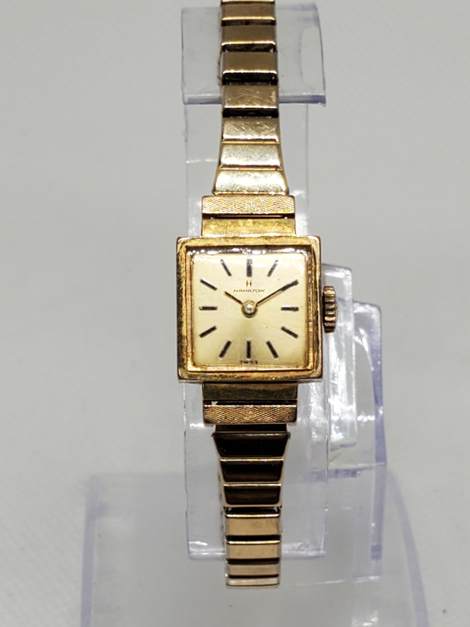 Hamilton Gold Plated Manual Watch, 80038, 1960s, Working (1 of 11)