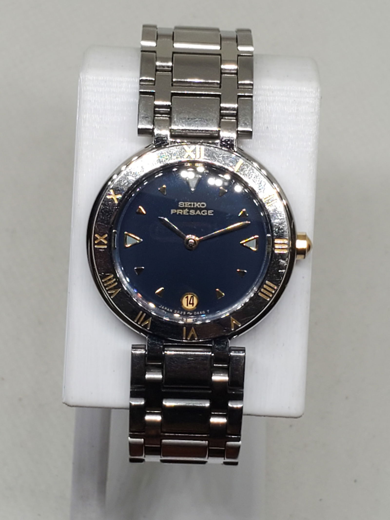 Seiko Presage Blue Dial Ladies Watch, 1990s, Working (1 of 13)