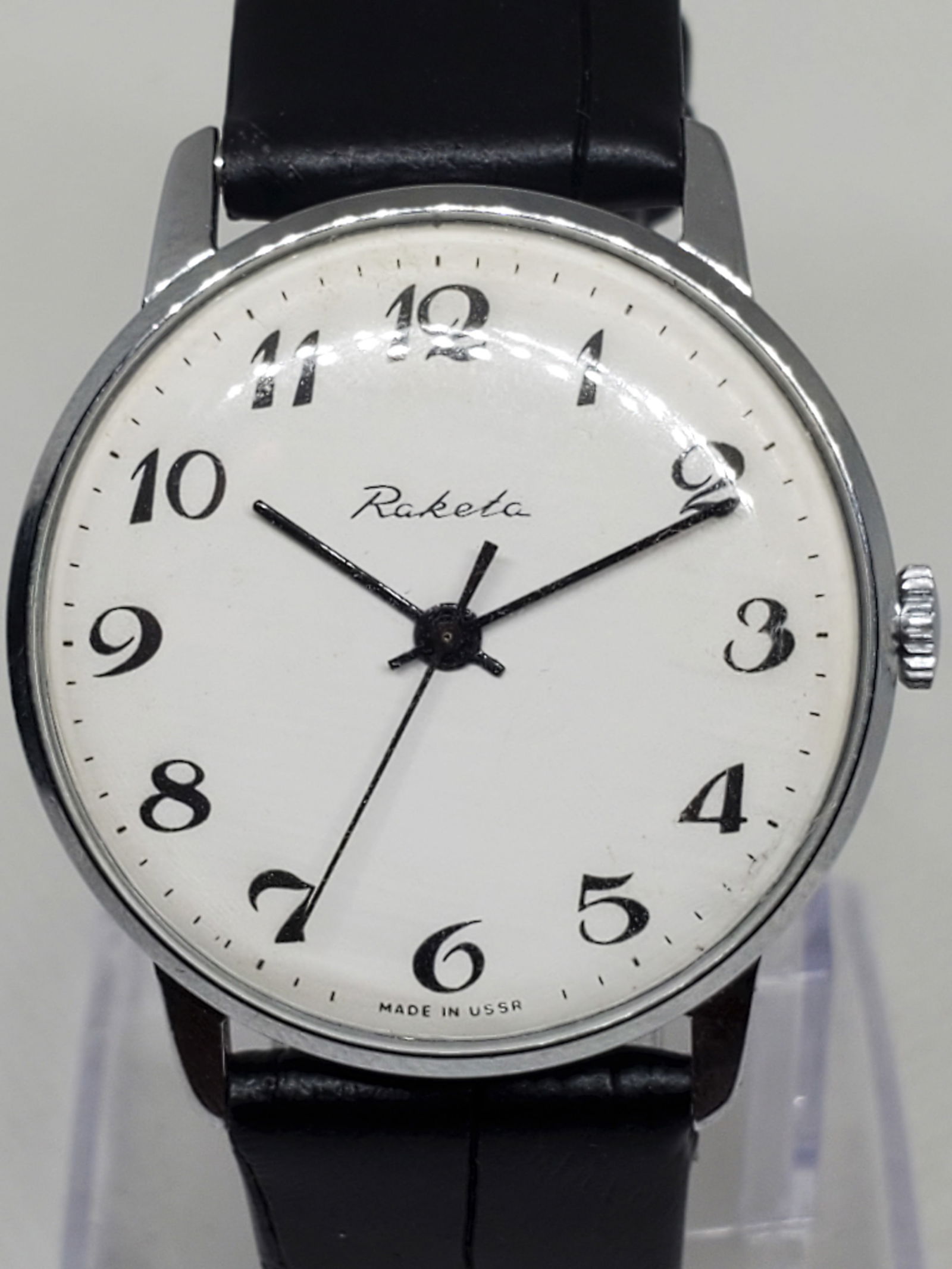 Vintage Raketa USSR Manual Men?s Watch 34mm, Working (1 of 10)