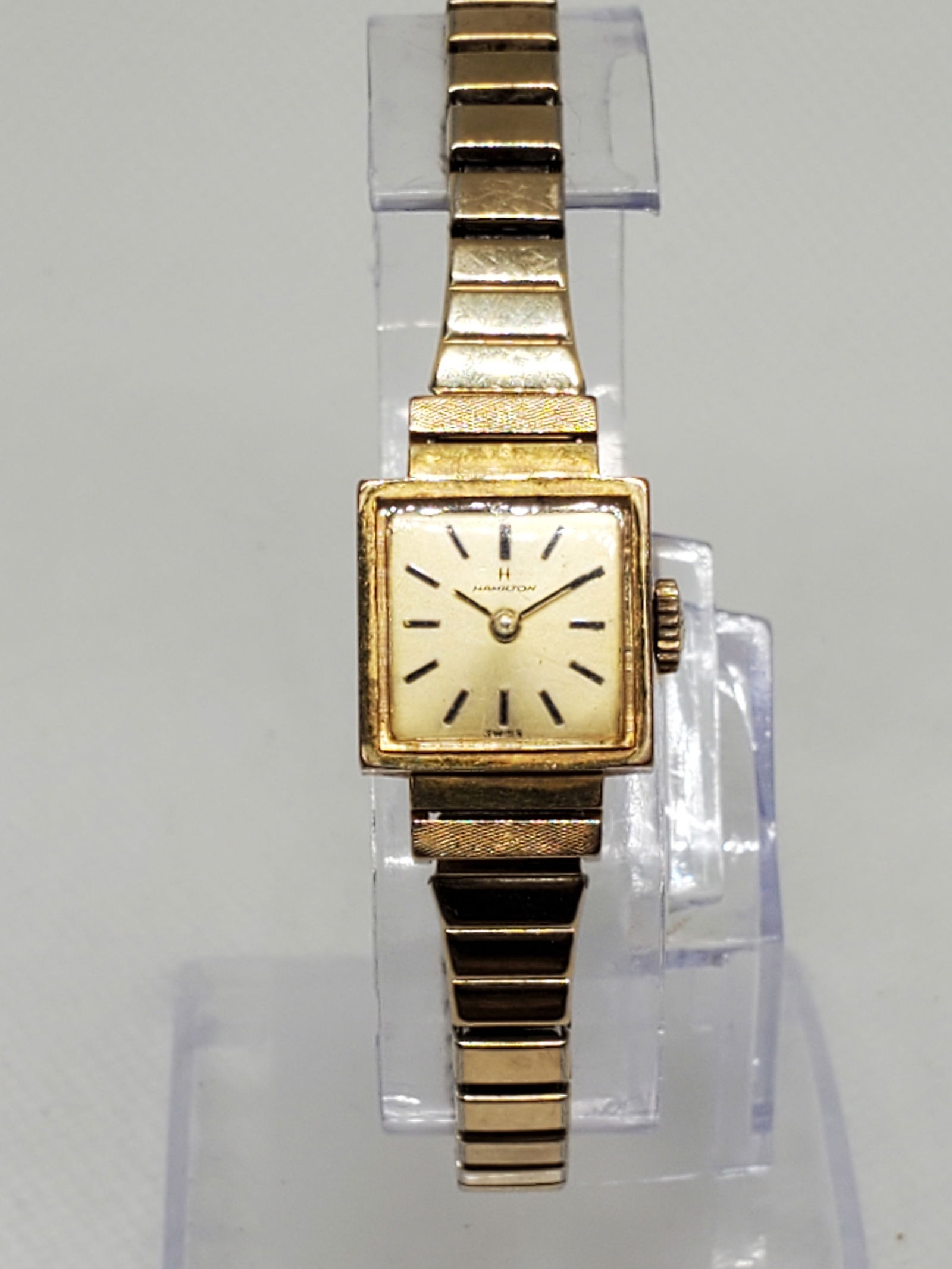 Hamilton Gold Plated Manual Watch, 80038, 1960s, Working (1 of 11)