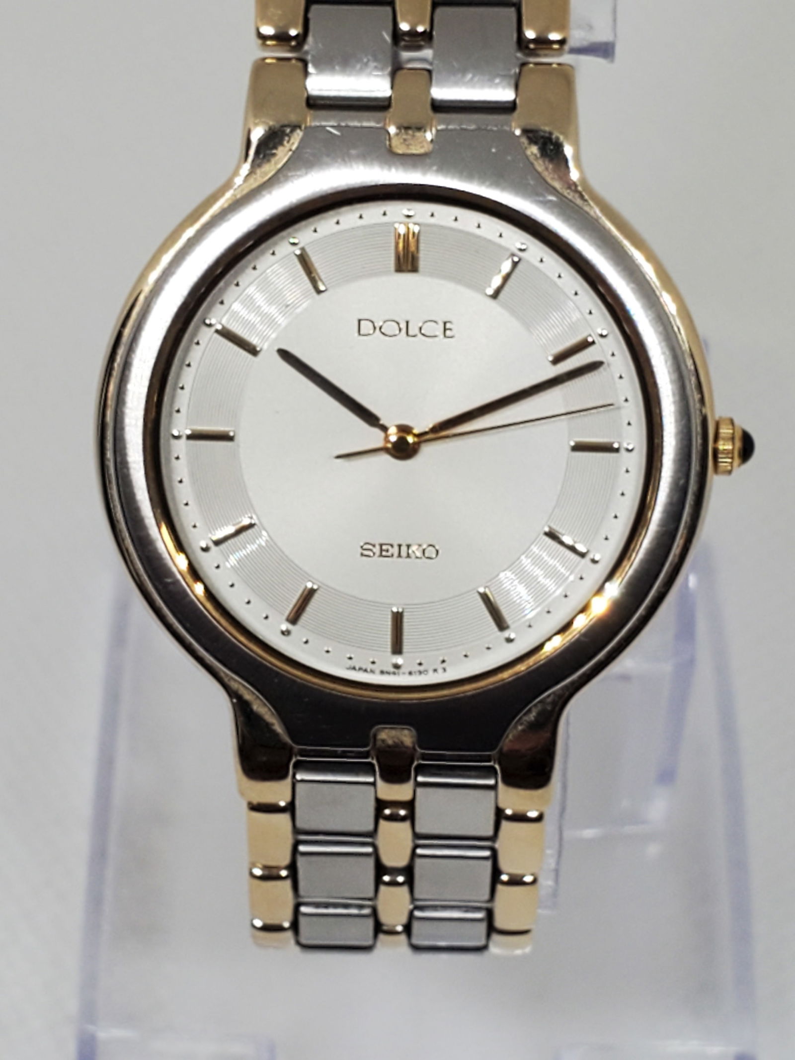 Seiko Dolce 8N41 6100 Quartz Dual Tone Watch 32mm Like New, 1990s, Working (1 of 11)