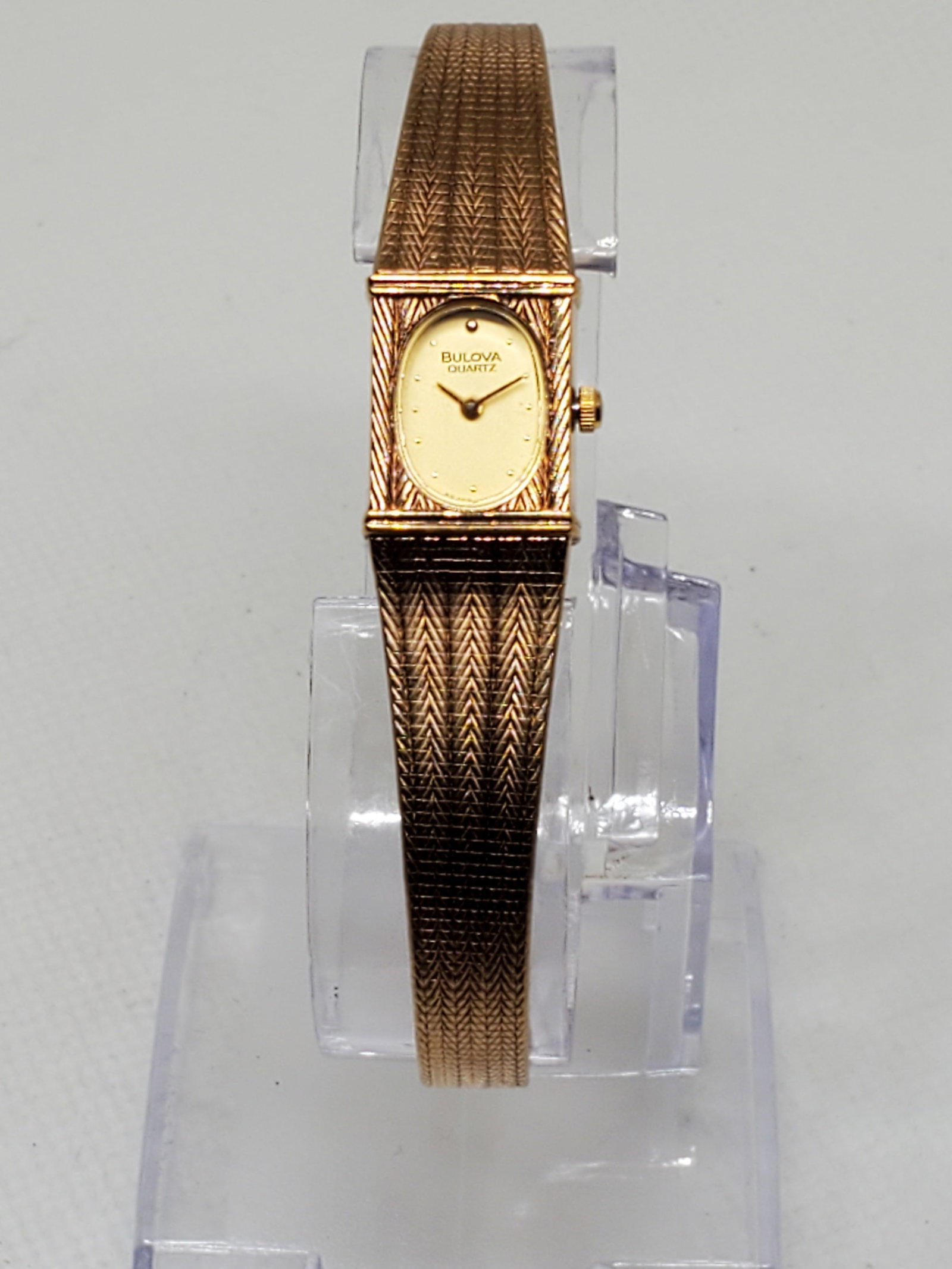 Bulova Gold Plated Ladies Watch, 1980s, Working (1 of 10)