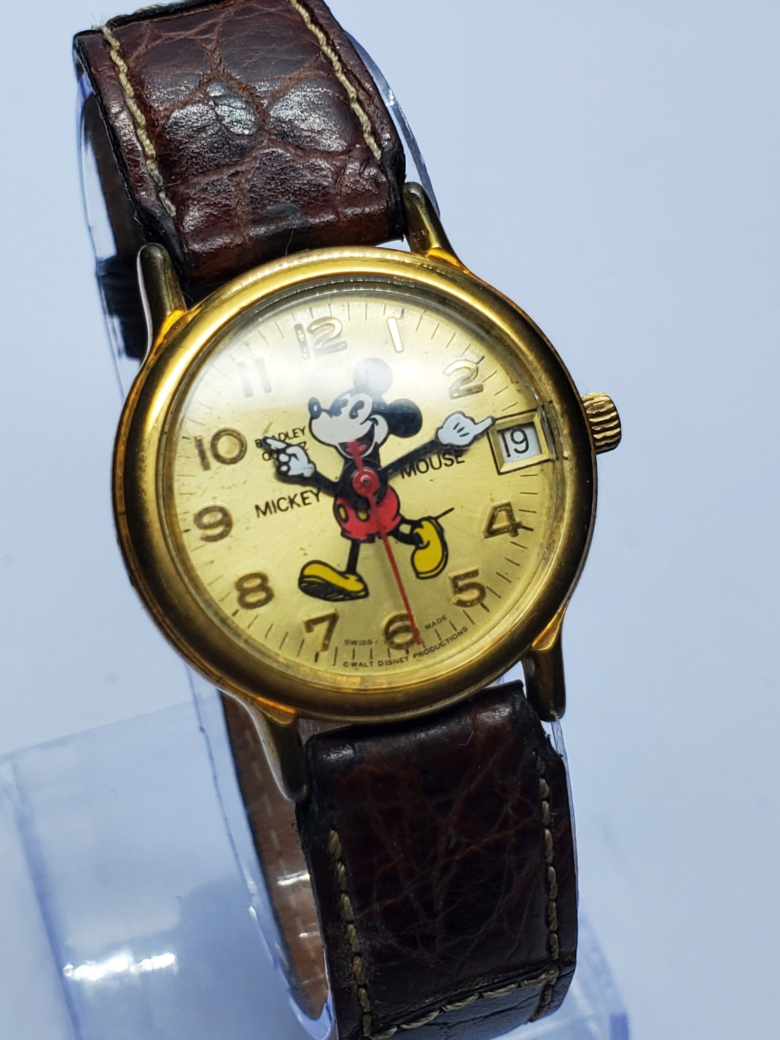 Vintage Bradley Disney Mickey Mouse 50th Anniversary Watch, 1978, Working (1 of 12)