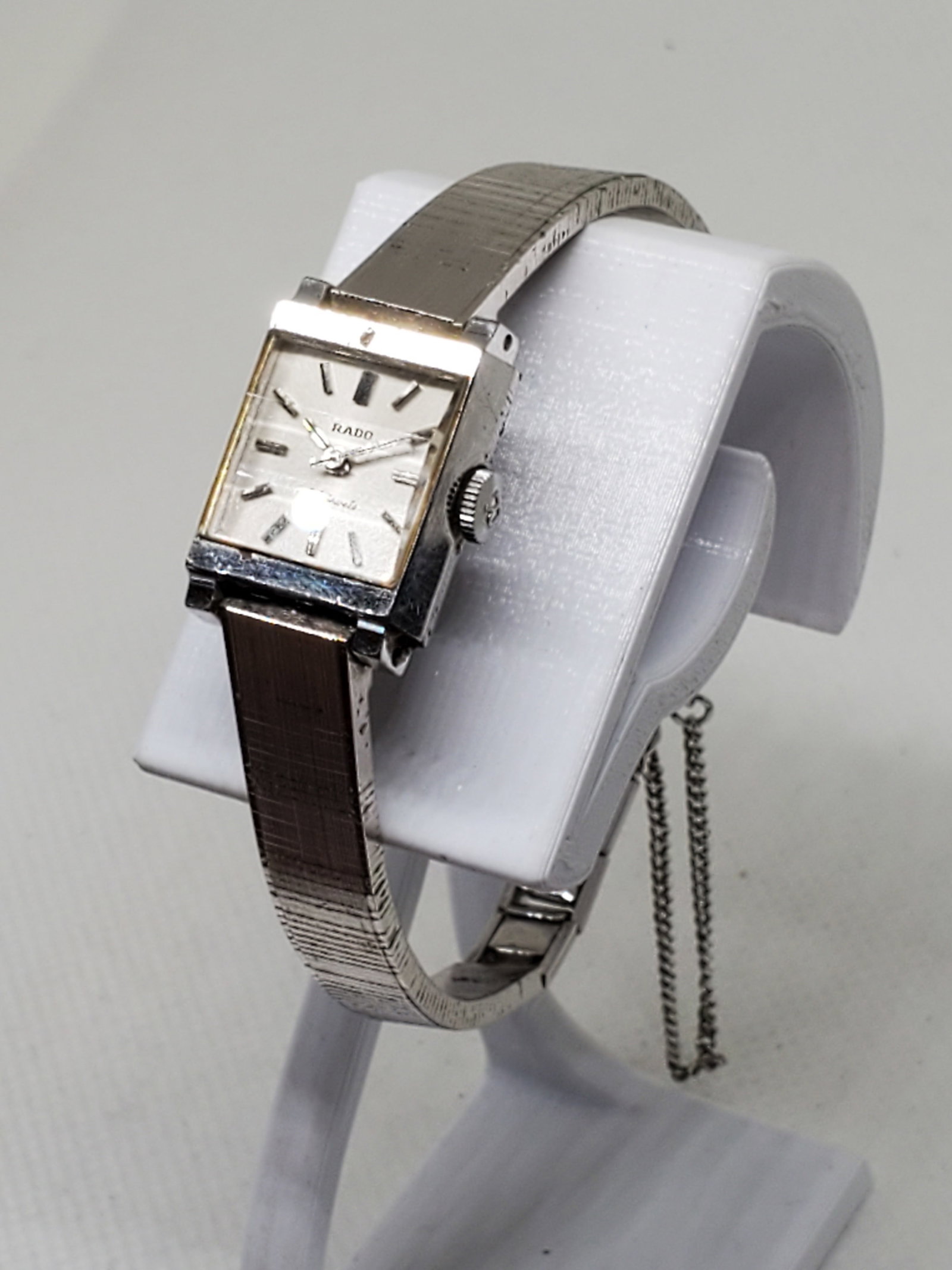 Rado Silver Manual Watch, 1970s, Working - 2
