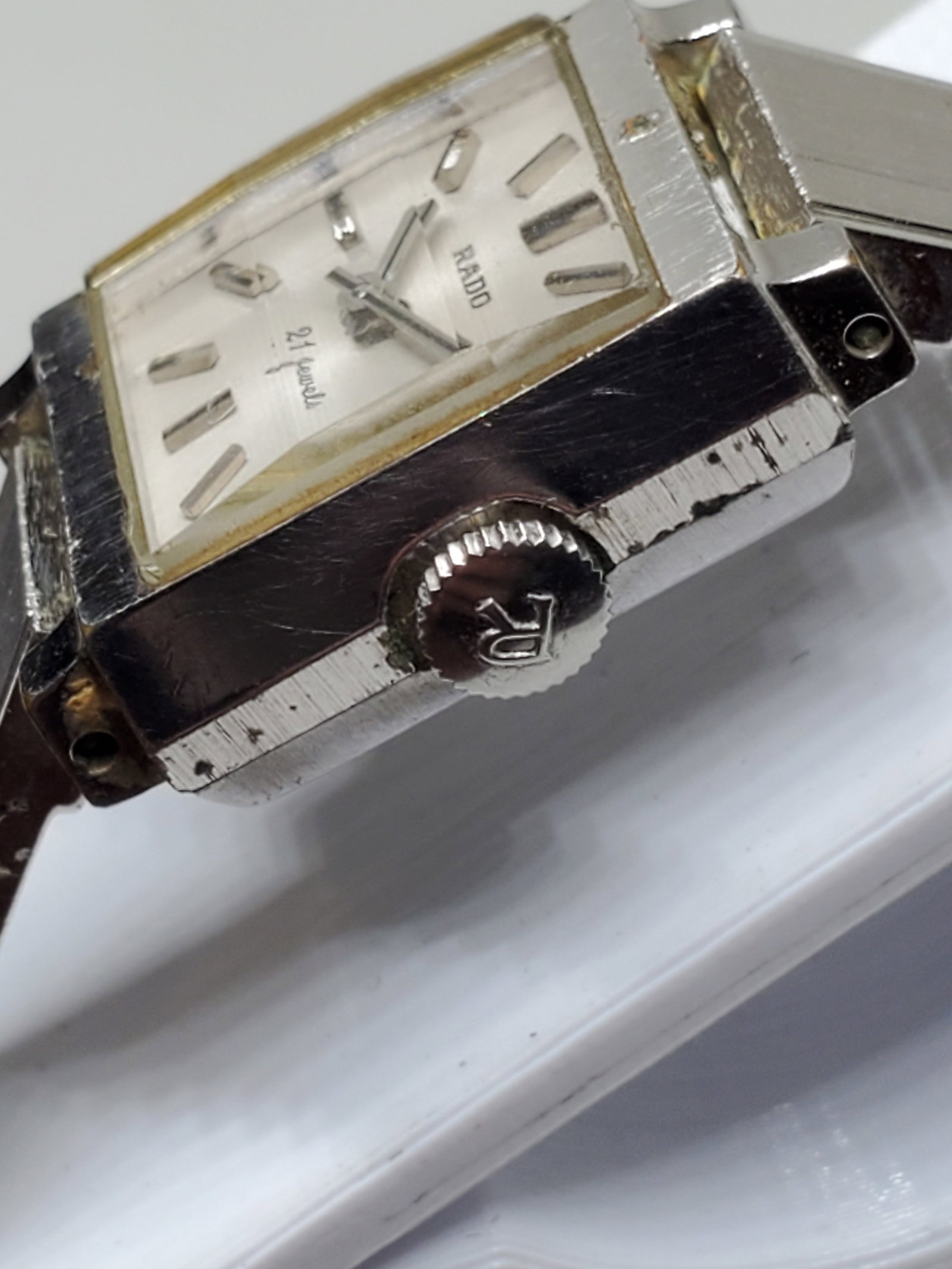 Rado Silver Manual Watch, 1970s, Working - 5