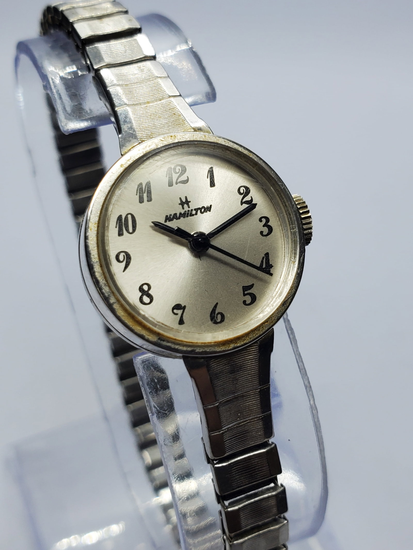 Vintage Hamilton 755A 17 Jewels Swiss Manual Dress Watch, 19mm, 1968 to 1972, Running (1 of 13)