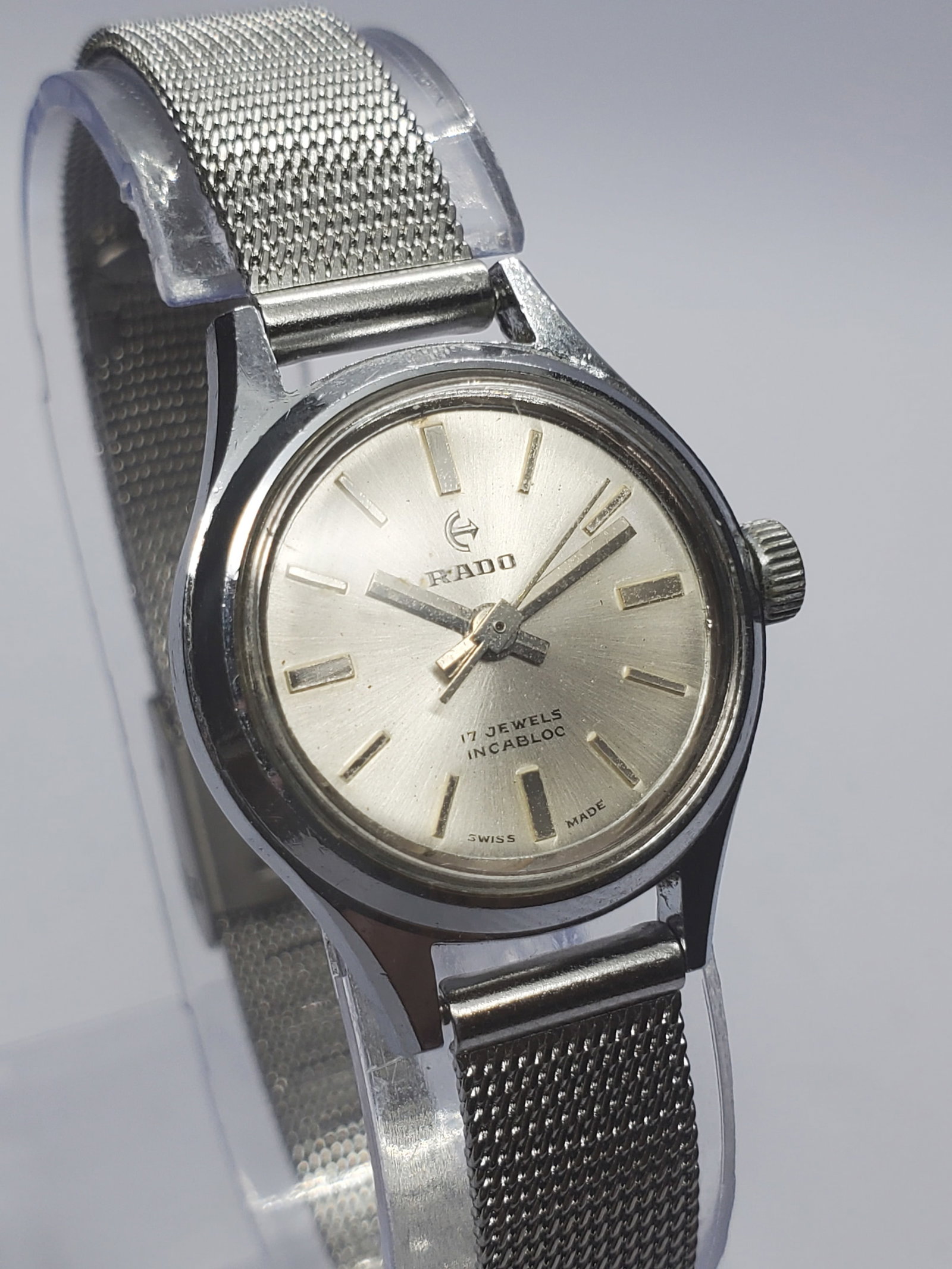 Vintage Rado 829 17 Jewels Incabloc Swiss Manual Watch, 24mm, 1960s, Running