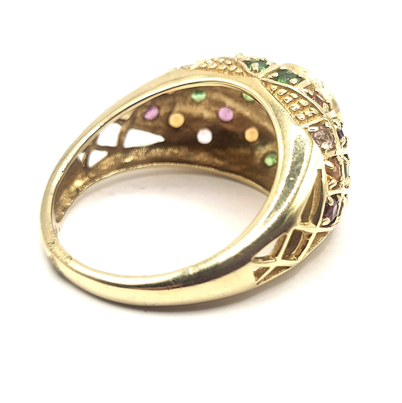 Ruby and Diamond Dangling Earrings - 7