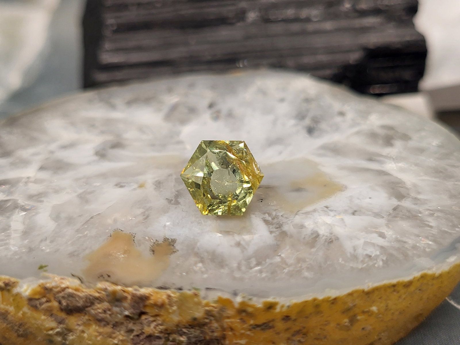 3.25CT Unheated Montana Sapphire -Bi-Colored Bold - 2
