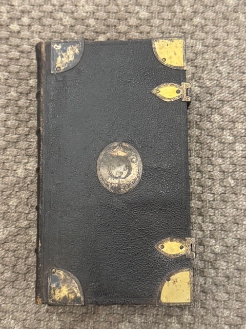 1680 Pocket Sized King James Bible (Old Testament) with Beautiful Working Clasps (1 of 5)