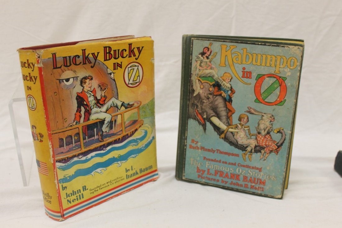 Oz Books:  Lucky Bucky in Oz, and Kabumpo in Oz (1 of 1)