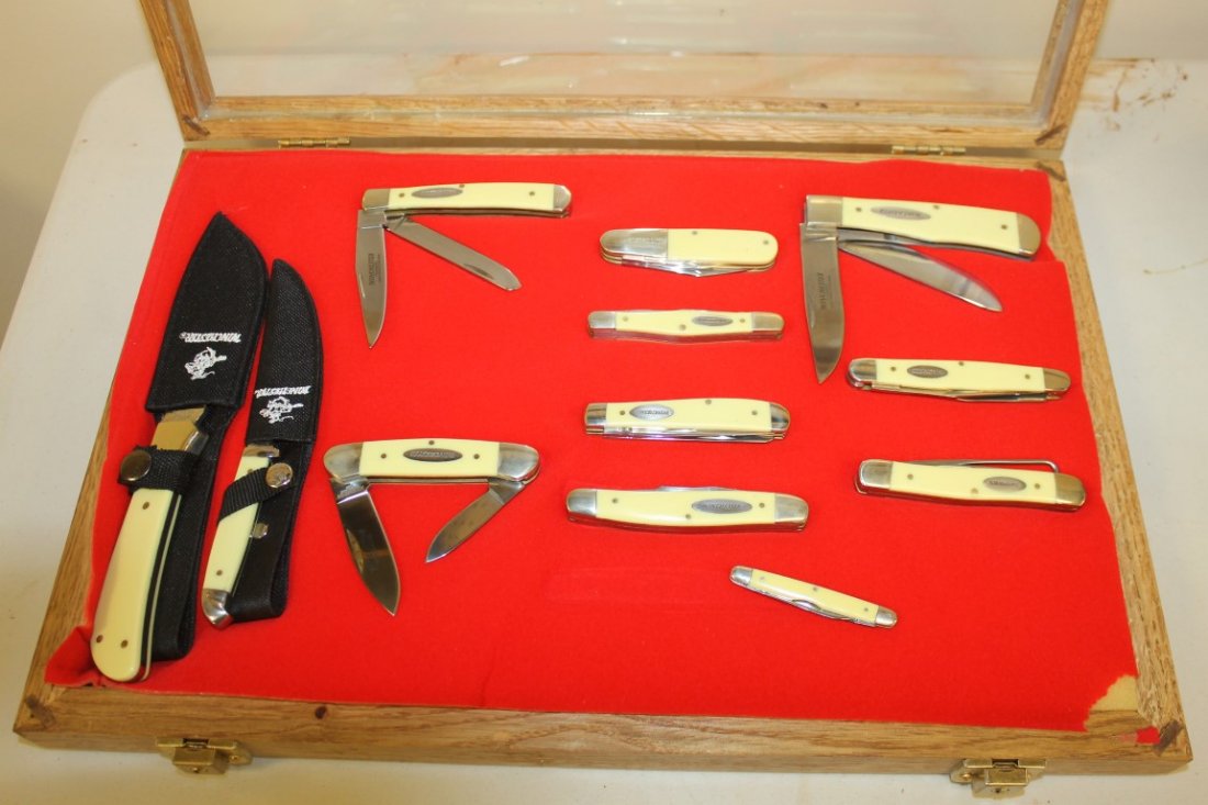 Group of (11) Winchester and (1) Case XX knives (1 of 7)