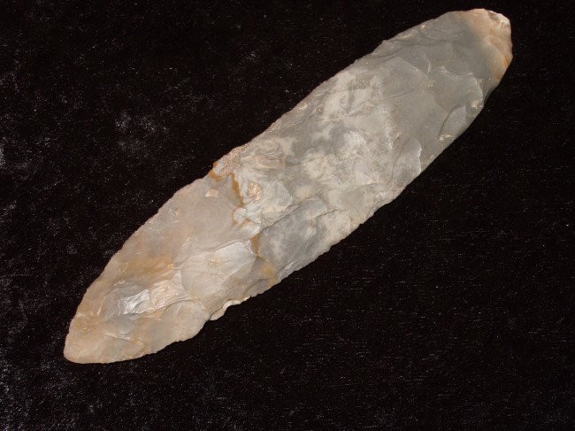 5 1/2" Hornstone Blade, Hardin Co., KY: 5 1/2" Hornstone Blade, Hardin Co., KY
