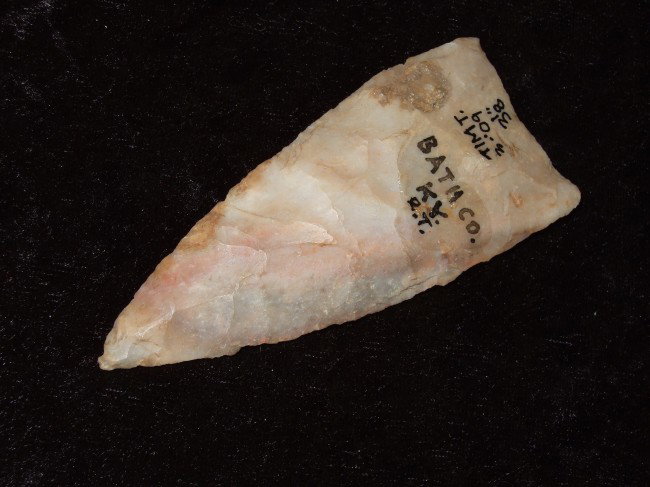 3 1/8" Boyles Flint Copena. Bath Co., KY: 3 1/8" Boyles Flint Copena. Bath Co., KY