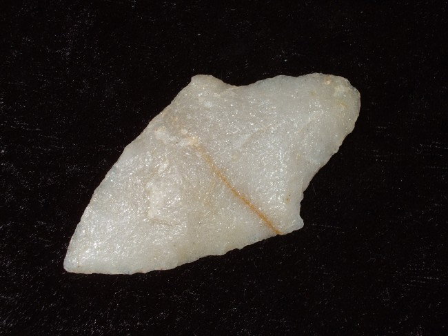 2 7/16" Quartz Adena Dickson. Ex: Clem Caldwell : 2 7/16" Quartz Adena Dickson. Ex: Clem Caldwell Cox COA