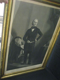 Henry Clay engraving.: Henry Clay engraving. Published by George Lambert 343 Broadway, N.Y. Printed by Dunbar. Painted and Engraved by A.H. Ritchie. App. 22 5/8" X 31 1/2"