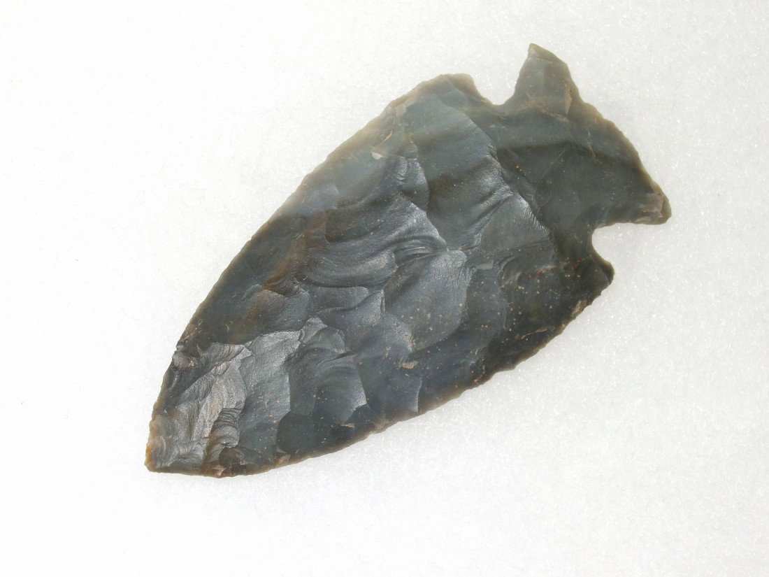 2 3/4" Sonora flint Intrusive Mound Point. Mason C: 2 3/4" Sonora flint Intrusive Mound Point. Mason Co., KY