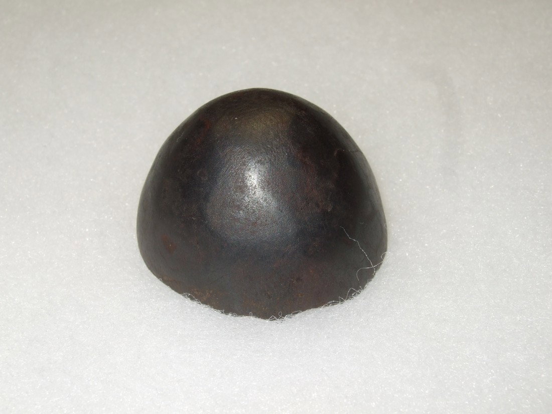 Highly polished 1 3/4" Hematite cone. Bracken Co.,: Highly polished 1 3/4" Hematite cone. Bracken Co., KY