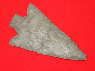 3 3/4" Hornstone Bucks Creek Point - Glued: 3 3/4" Hornstone Bucks Creek Point - Glued