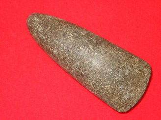 3 5/8" Hardstone Celt - KY: 3 5/8" Hardstone Celt - KY