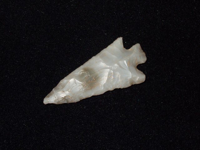 2 5/16" Sonora flint Rankin point found in Pulaski: 2 5/16" Sonora flint Rankin point found in Pulaski Co., KY