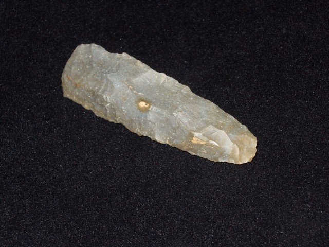 2 7/8" Breathitt flint chisel, Mason Co., KY: 2 7/8" Breathitt flint chisel, Mason Co., KY
