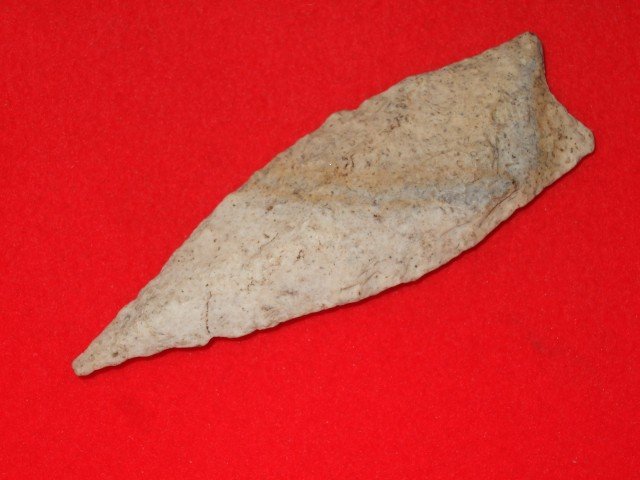 Very Nice 3 1/2” Burlington Flint Dalton Point Hen: Very Nice 3 1/2” Burlington Flint Dalton Point Henry Co. IN
