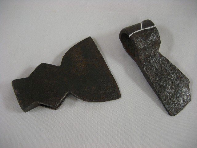 Axe head and fro. Fro is reported to have been fo: Axe head and fro. Fro is reported to have been found on a Civil War battlefield.
