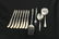 199: Sterling silver flatware: (7) Towle Madeira butte