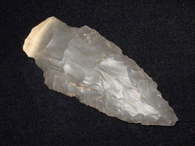 3 13/16" hornstone Hopewell point, Spencer Co. IN: 3 13/16" hornstone Hopewell point, Spencer Co. IN