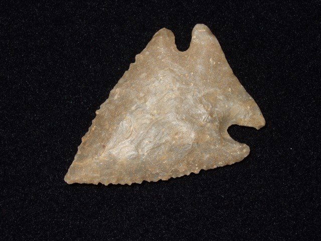 2" Tennessee Hornstone Kirk Corner Notch: 2" Tennessee Hornstone Kirk Corner Notch