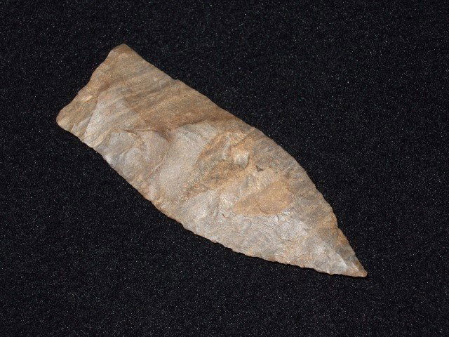 Fine 2 15/16" Dover flint Copena Classic point: Fine 2 15/16" Dover flint Copena Classic point