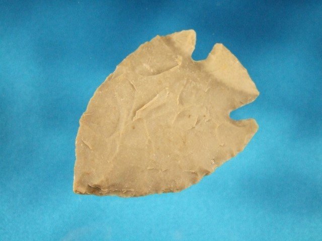 2 5/8" fine Marshall Corner Notch point, TX: 2 5/8" fine Marshall Corner Notch point, TX