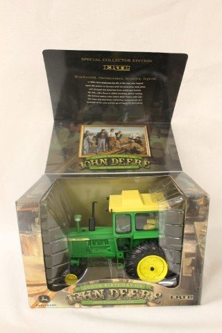 Ertl 1:16 scale 200th Birthday of John Deere 4020: Ertl 1:16 scale 200th Birthday of John Deere 4020 tractor with cab, Special Collector Edition, Third in a Series, 2004, No. 15647A.