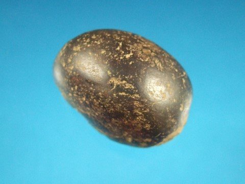 1 7/8” polished Hematite cone, Clark County, KY: 1 7/8” polished Hematite cone, Clark County, KY